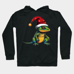 Gecko Christmas Hoodie